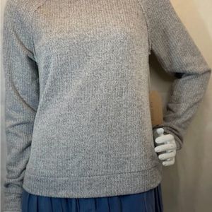 NWT Blu Pepper NEW Blouse Gray & Blue Color  Size S.